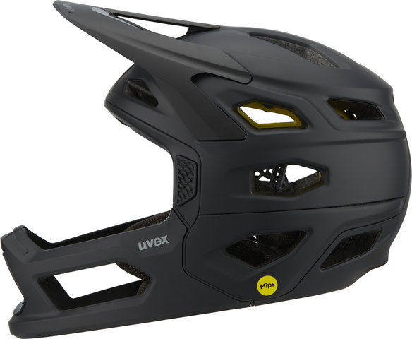 uvex Casque Intégral revolt MIPS - all black mat/52 - 57 cm