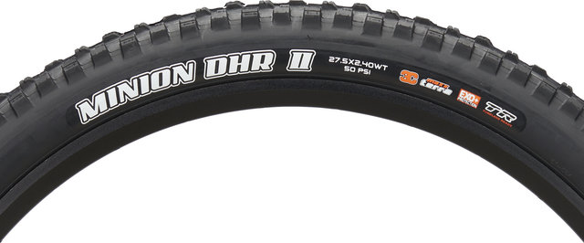 Maxxis Minion DHR II 3C MaxxTerra EXO+ WT TR 27.5" Folding Tyre - black/27.5 /61 mm/61-584/2.4 