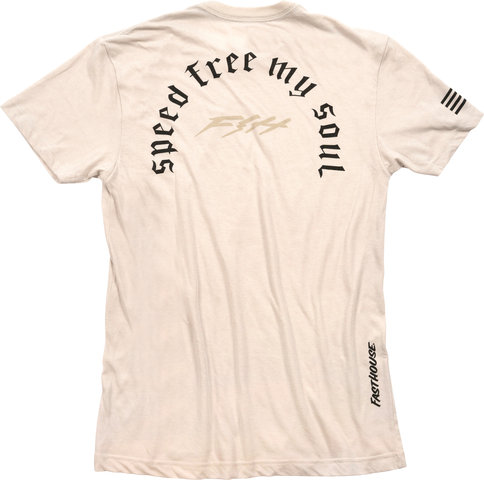 Fasthouse T-Shirt Menace S/S Tech - cream/M