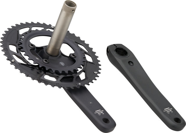 Shimano GRX FC-RX820-2 Hollowtech II Crankset - black/175,0 mm