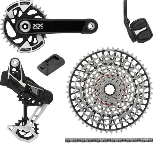 SRAM XX Eagle Transmission AXS 1x12-fach Gruppe - black/SRAM XD/10-52/SRAM XD/ohne/175,0 mm/ohne