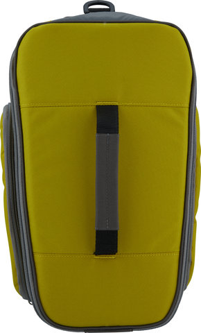 Racktime Talis Plus Pannier Rack Bag - lime green-stone grey/8000 ml