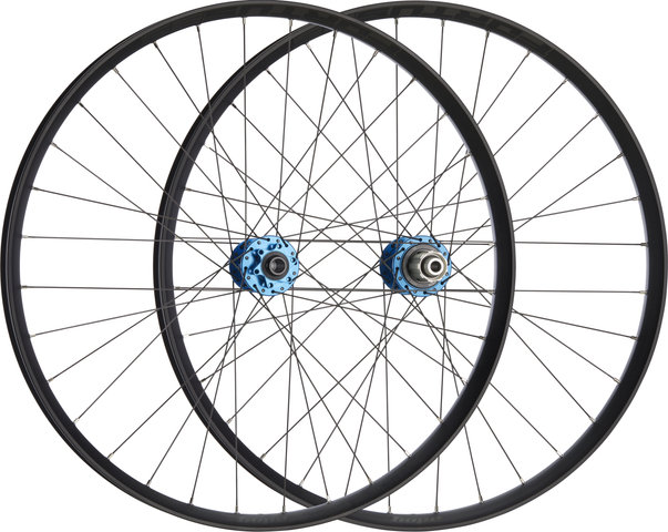 Hope Pro 5 + Fortus 35 Disc 6-bolt 27.5" Boost Wheelset - blue/Shimano MTB/Boost/148 mm/110 mm/Boost/27.5" (650B)/110 mm/Shimano MTB/110 mm/148 mm