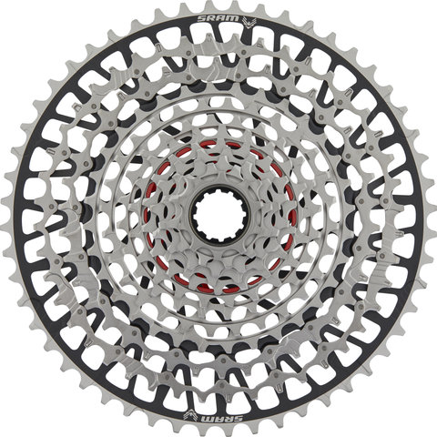 SRAM Cassette XS-1297 12 velocidades T-Type para XX Eagle Transmission - black-silver/10-52