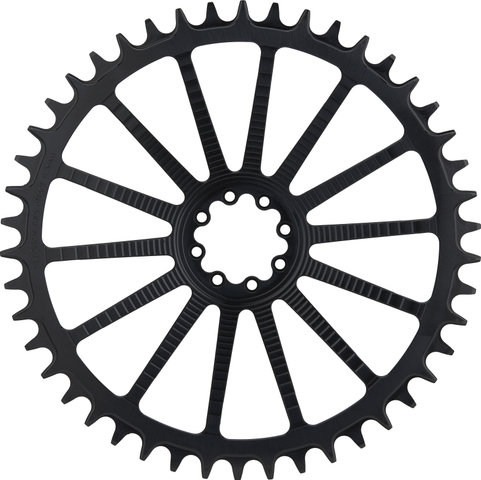 Garbaruk Round Chainring AXS Road/CX SRAM Direct Mount 8-Bolt Single - black/46 