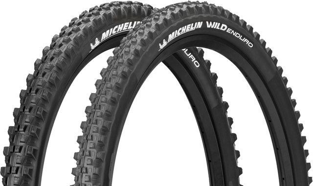 Michelin Wild Enduro Front MAGI-X / Rear GUM-X 29" Faltreifen 2er Set - schwarz/29 "/61 mm/61-622/2.4 "