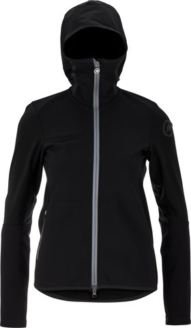 ASSOS Trail Womens Winter Softshell Regenjacke - black series/S