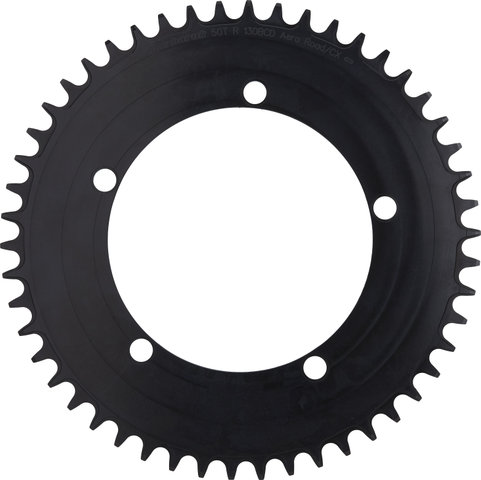 Garbaruk Aero Round Chainring 5-Arm 130 mm BCD - black/50 