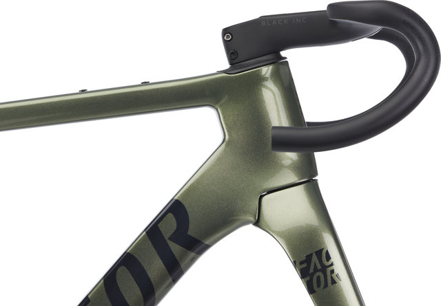 Factor OSTRO Gravel V.A.M. Disc Olive Green Carbon Frame Kit - olive green/54 cm, T47a Micro Spline