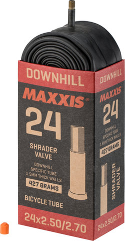 Maxxis Chambre à Air Downhill 24" - noir/Valve Schrader (AV)/62-507 à 70-507/24 x 2,5-2,7 AV 36 mm/36 