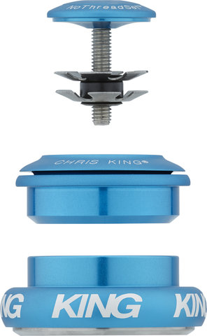 Chris King InSet i7 ZS44/28.6 - EC44/40 Mixed Tapered GripLock Headset - matte turquoise/1 1/8"/ZS44/28,6 - EC44/40