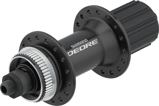 Shimano Buje RT Deore FH-M6000 Disc Center Lock para eje de cierre rápido - negro/10 x 135 mm / 32 agujeros