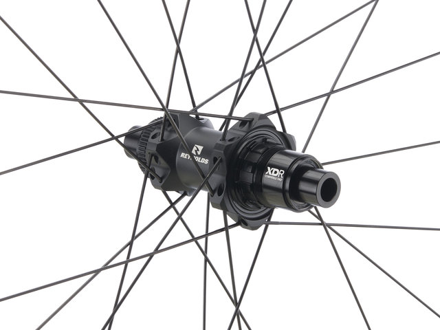 Reynolds Roue carbone AR 80 28" Disque Centerlock - Emballage d'atelier - black/Non Boost/142 mm/28"/SRAM XDR/SRAM XDR/142 mm