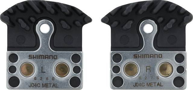 Shimano Pastillas de frenos J04C-MF para XTR, XT, SLX - 25 pares - universal/Sinterizado