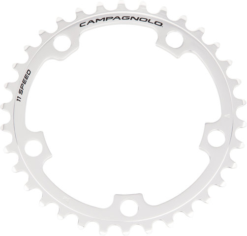 Campagnolo Athena CT, 11-speed, 5-Arm, 110 mm BCD Chainring 2013 Closeout - silver/34 tooth