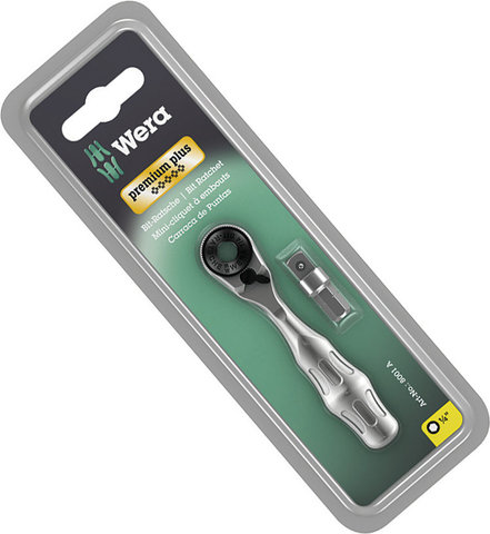 Wera Cliquet Zyklop Mini 1/4" - argenté