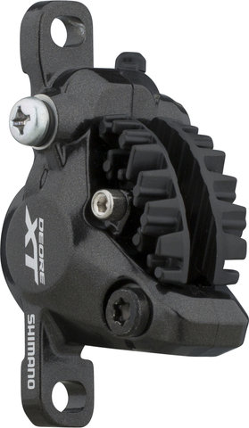 Shimano XT Bremssattel BR-M8000 mit Resinbelag mit Kühlrippen - schwarz/Set/ohne