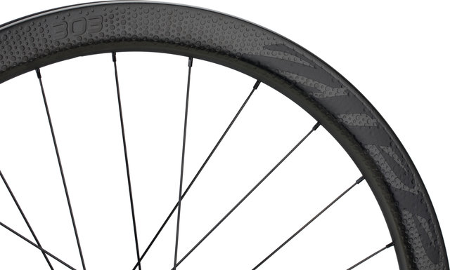 Zipp Roue en Carbone 303 Firecrest® Clincher Tubeless Disc 6 trous - matte black/28"/SRAM XDR/SRAM XDR