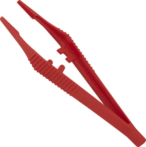 Knipex Plastic Tweezers - red