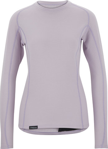 7mesh Maillot para damas Gryphon Crew L/S - lavender/S