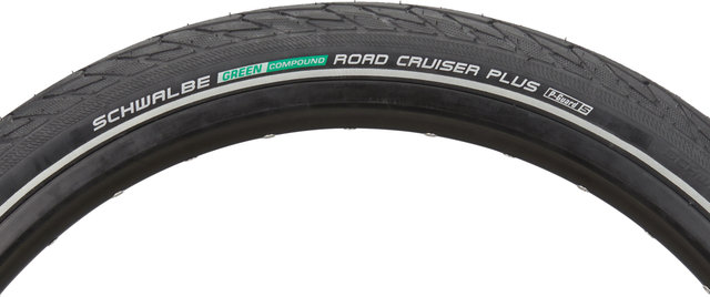 Schwalbe Cubierta de alambre Road Cruiser Plus 24" - negro-reflejante/24 /47 /47-507/1.75 