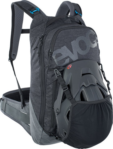 evoc Sac à Dos à Protecteurs Trail Pro 10 - black-carbon grey/S/M