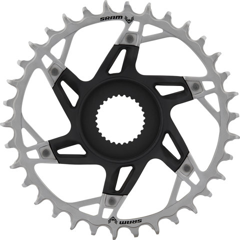 SRAM Chainring T-Type XX Eagle Transmission Direct Mount for Bosch Gen4 - black-silver/34 