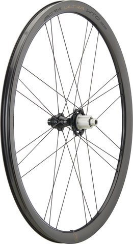 Campagnolo Bora Ultra WTO 33 Carbon Disc Center Lock 28" Laufradsatz - black/Non Boost/Non Boost/142 mm/100 mm/28"/Campagnolo N3W/100 mm/Campagnolo N3W/100 mm/142 mm