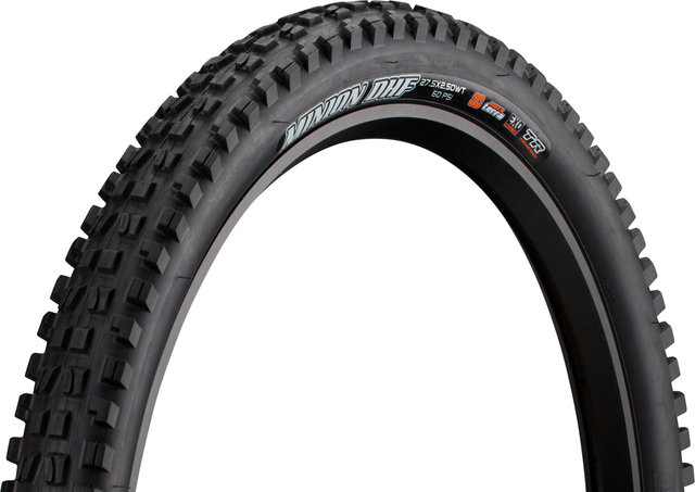 Maxxis Cubierta plegable Minion DHF 3C MaxxTerra EXO WT TR 27,5" - negro/27.5 /63 /63-584/2.5 