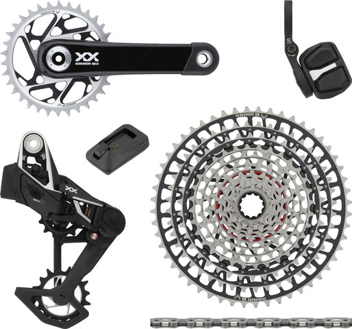 SRAM XX SL Eagle Transmission AXS 1x12-fach Gruppe - black/SRAM XD/10-52/SRAM XD/175,0 mm/ohne/ohne