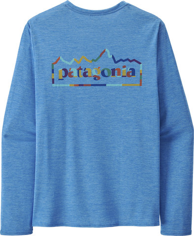 Patagonia Camiseta Capilene Cool Daily Graphic L/S Shirt - unity fitz-vessel blue-xdye/M