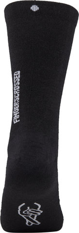 FINGERSCROSSED Calcetines Light Merino Silk - black/43 - 46