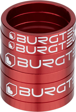 Burgtec Vorbau Spacer Kit - race red