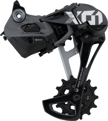 SRAM X01 Eagle AXS 1x12-fach Upgrade-Kit mit Kassette für Shimano - black - XX1 gold/Shimano MTB/14 Zähne/Shimano MTB/ohne/11-50/ohne/ohne