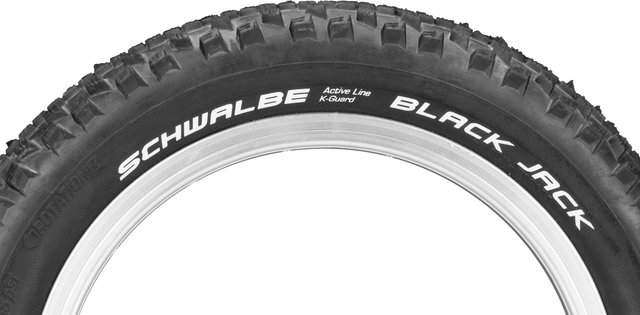 Schwalbe Black Jack 12" Wired Tyre - black/12 /47 mm/47-203/1.9 