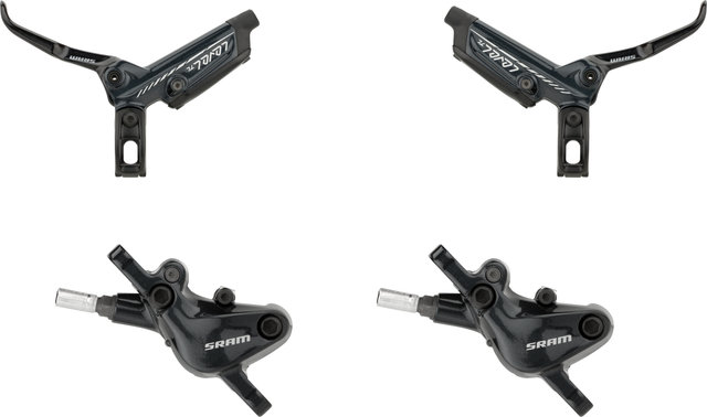 SRAM Level TL Disc Brake Set - gloss black/Set/left/right (side-specific)