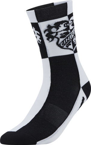 Cinelli Calcetines Crest Pastori - black-white/39 - 42