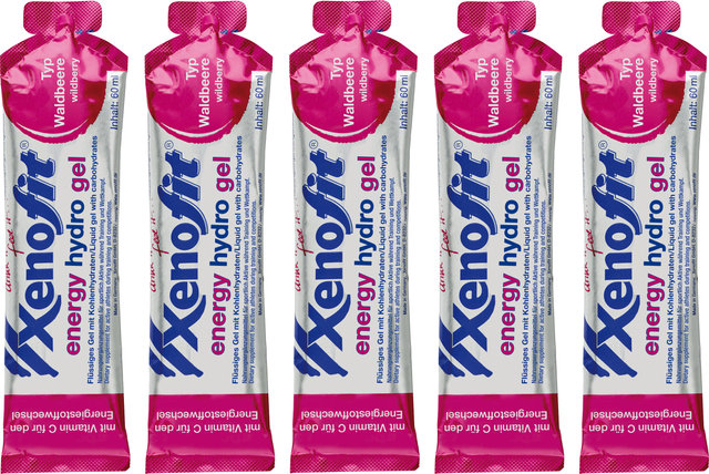 Xenofit energy hydro gel - 5 pieces - wild berry/300 ml