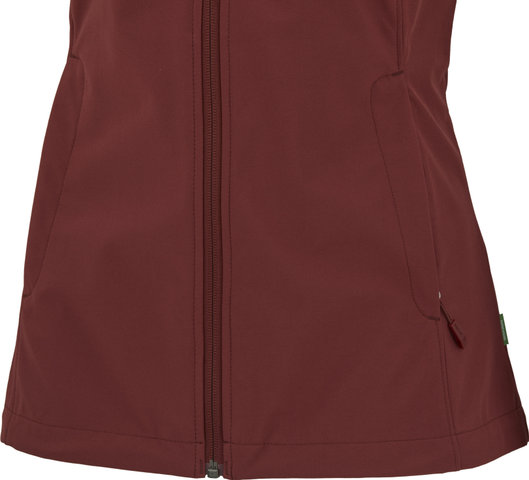 VAUDE Womens Hurricane Vest III - dark cherry/36