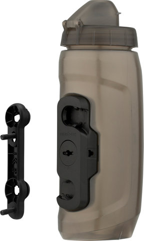 FIDLOCK Bottle cage system - transparent black/590 ml