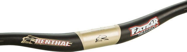 Renthal Fatbar Carbon 35 20 mm Riser Lenker - carbon-gold/800 mm