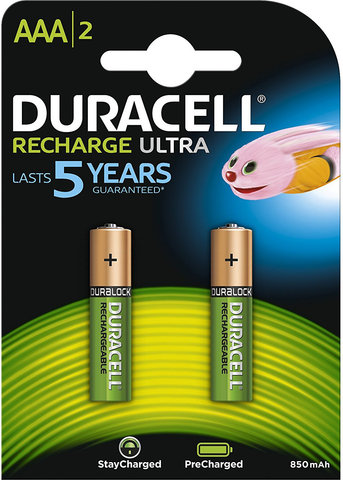 Duracell Batería AAA HR03 Recharge Ultra - 2 unidades - universal