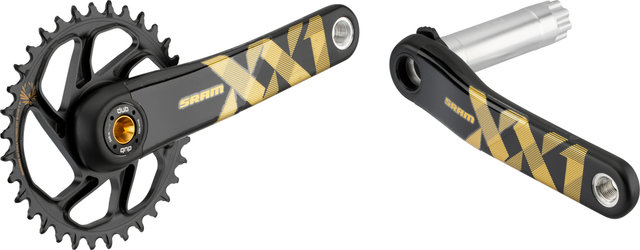 SRAM Set de Pédalier XX1 Eagle Boost Direct Mount DUB 12vit. - gold/175,0 mm