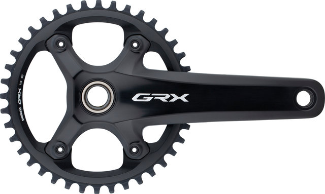 Shimano GRX Kurbelgarnitur FC-RX810-1 Hollowtech II - schwarz/175,0 mm 40 Zähne