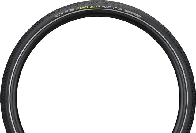 Schwalbe Energizer Plus Tour Performance ADDIX E GreenGuard 28" Wired Tyre - black-reflective/28 /37 mm/37-622/1.4 