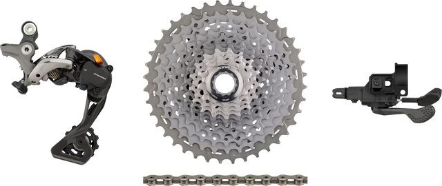 Shimano XTR 1x11-fach Upgrade-Kit - grau/I-Spec II / 11-40