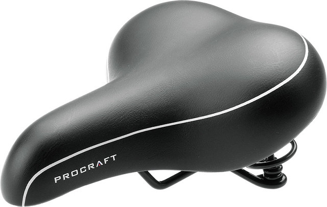 Procraft Sillín Comfort XL Spring - negro