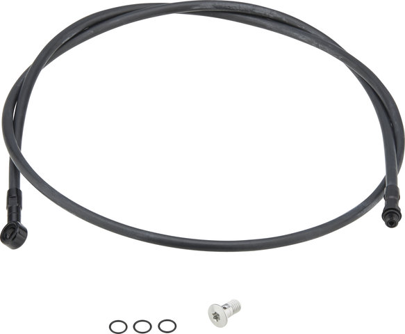 Trickstuff Beta Kevlar Brake Line Kit Banjo / Straight for Piccola - black / black/900 mm