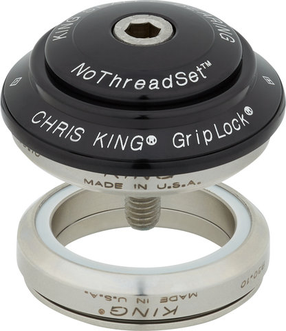 Chris King DropSet 4 IS42/28.6 - IS42/30 GripLock Headset - black/1 1/8"/IS42/28,6 - IS42/30