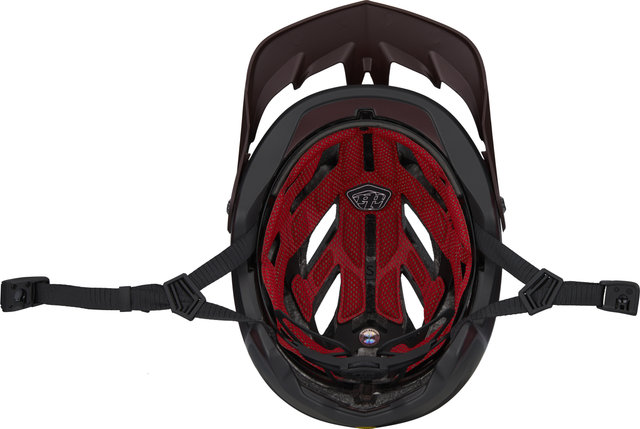 Troy Lee Designs A3 MIPS Helm - jade burgundy/53 - 56 cm